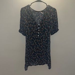 Free people floral mini